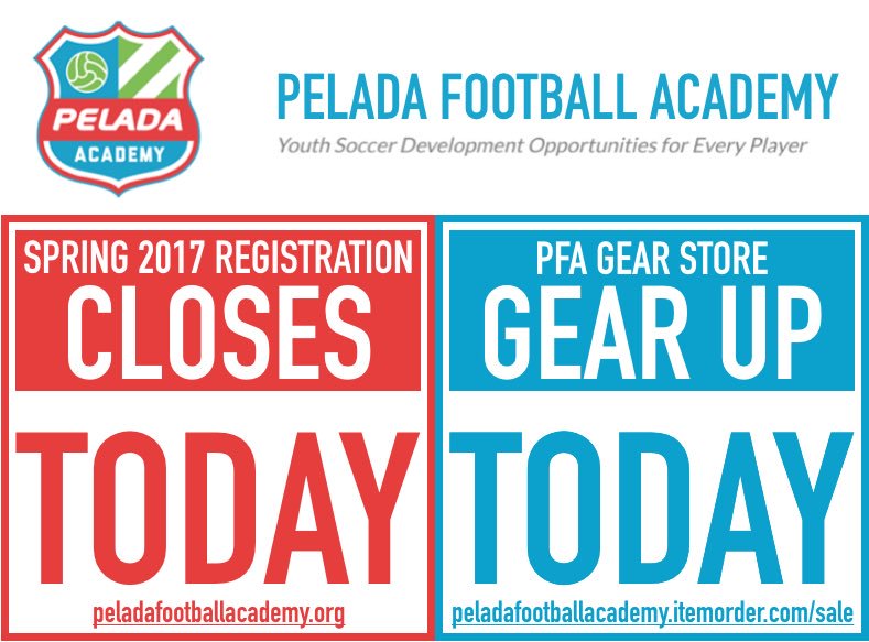 pelada_fa's tweet image. IT IS DEADLINE DAY‼️

Pelada_FA: 👇🏼
peladafootballacademy.org

PFA Gear Store: 👇🏼
peladafootballacademy.itemorder.com/sale