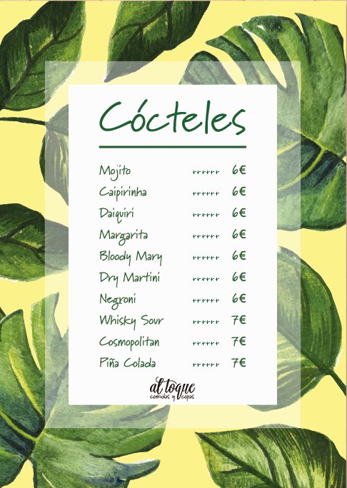 restaltoque's tweet photo. Planazo de viernes! Música con @Cukkime, la nueva carta de cócteles y un picoteo. Qué mas necesitamos?
#YaEsFindeSemana #Precena #AfterWork https://t.co/xQrI7fHafI