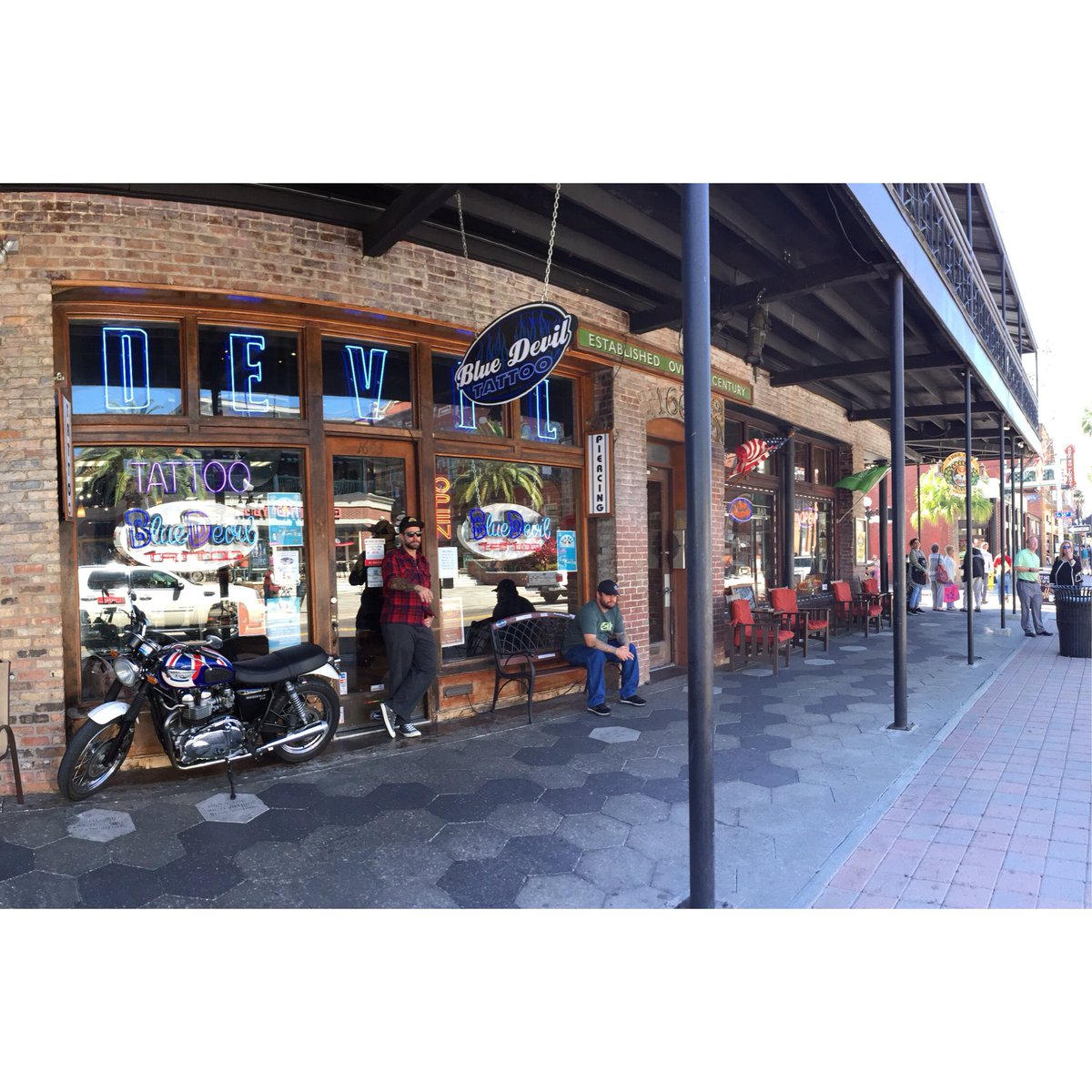 BlueDevilYbor's tweet image. We need this weather year round !! If you're in town for the #tampapro @spottampa , stop by and say hello ! #7thavetattoo