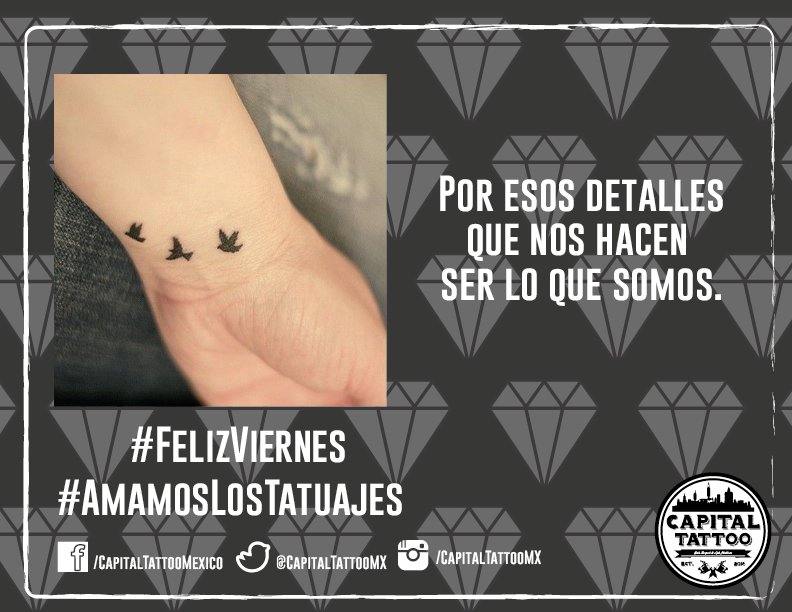 CapitalTattooMX's tweet photo. #FelizViernes a todos #CapitalTattoo #AmamosLosTatuajes https://t.co/96lViWzVnZ