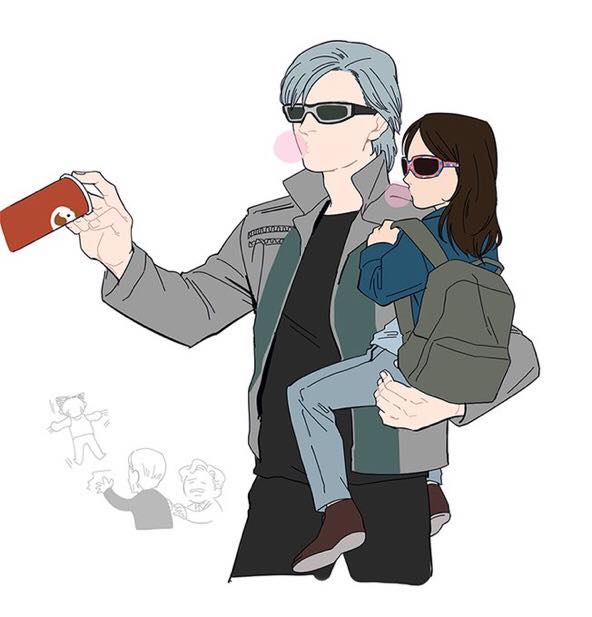 SpyMultishipper's tweet photo. #Logan #Wolversilver #X23 https://t.co/nWDhSL6Epm