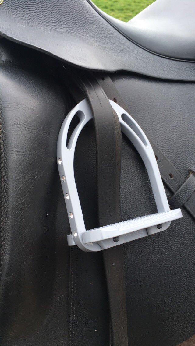 Managed a massive tack cleaning session on my day off. Ready for the start of the season- ❤️ new <a href="/HardyEtc/">Hardy Etc</a> stirrups