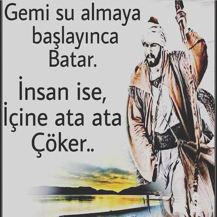 HdSevde's tweet photo. Dünya delik bir gemi !
Kaptanı şeytan !
Yolcusu nefis ! 
Gel sen bu gemiden vazgeç?
Yüzerek Allahı Tealayı zikret " ..... https://t.co/LROqqtudoU