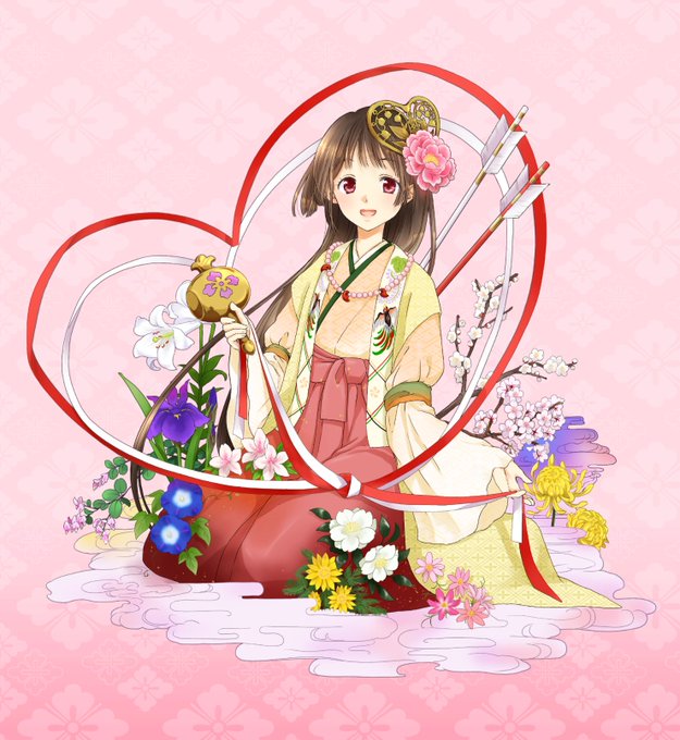 ひな祭りだから和服の女の子くださいのtwitterイラスト検索結果