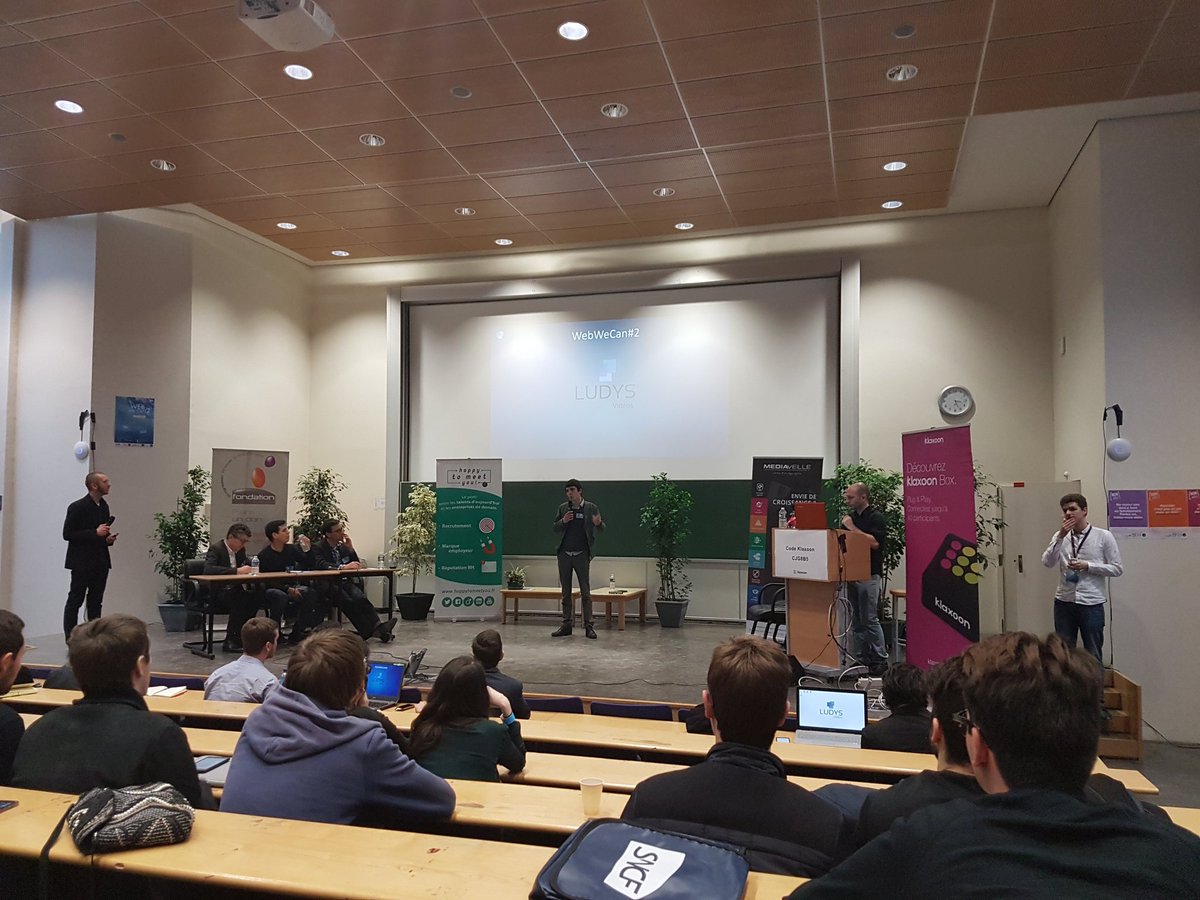 JimmyMerlet's tweet photo. @ludys_videos 3ème #startup à passer ➡ Des #vidéos pour valoriser les petits #commerces
#Numerique #Digital #WebWeCan2 https://t.co/A4DKeCptEk