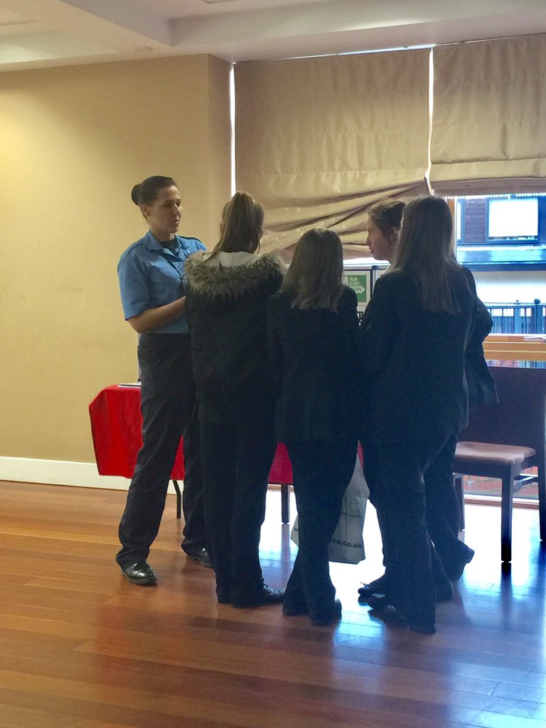 CllrJuliePatten's tweet photo. Emily from @DerbyshireFRS talking with pupils from Pingle School Swad #SDIWD https://t.co/8HF87WtH4p