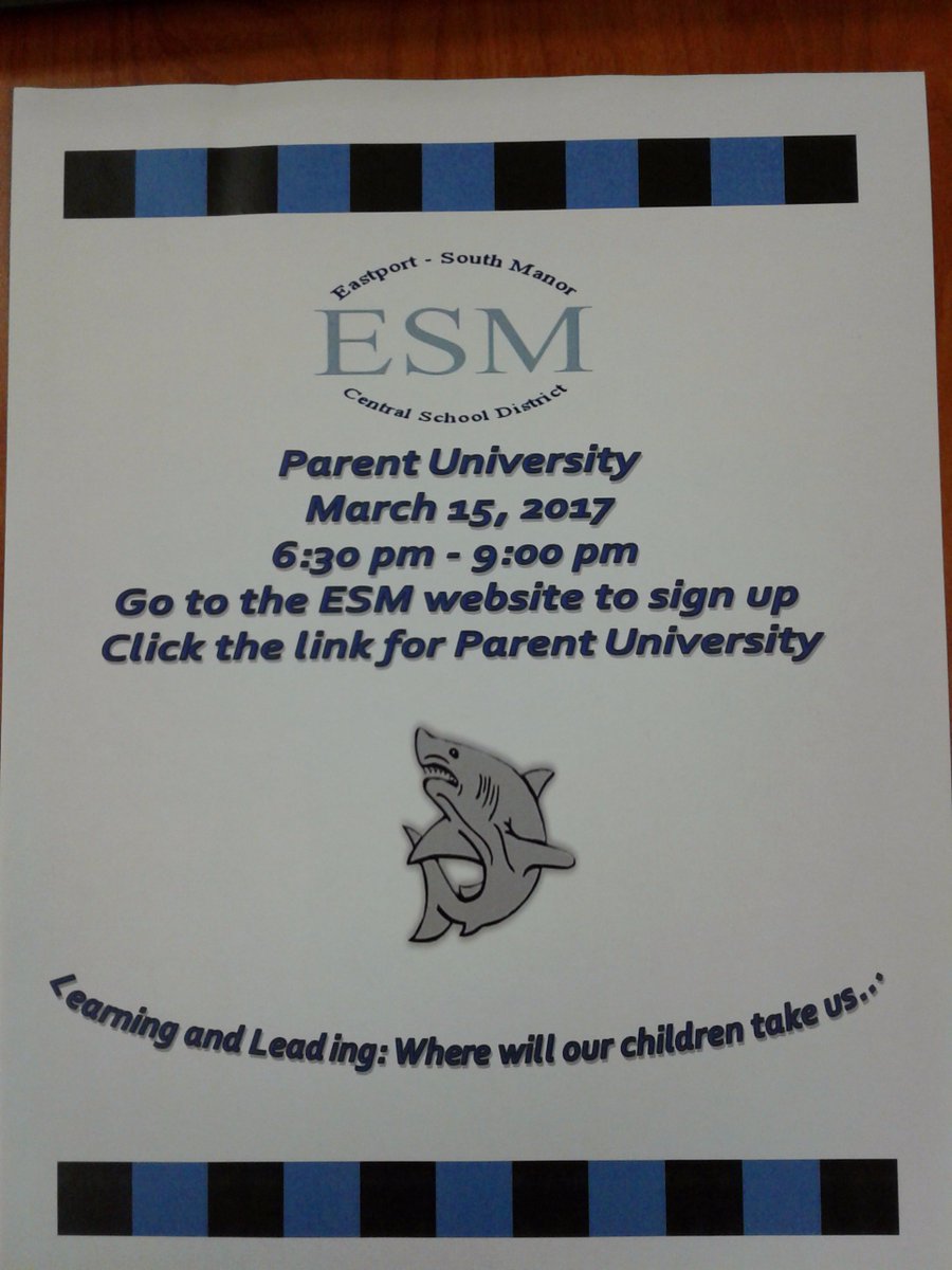 ESMSpecialStar's tweet photo. @ESMDayton - Parent University night is Wednesday, March 15th. Please go to https://t.co/4e7KtaNeQN  to register for classes. https://t.co/xPXcwctyty