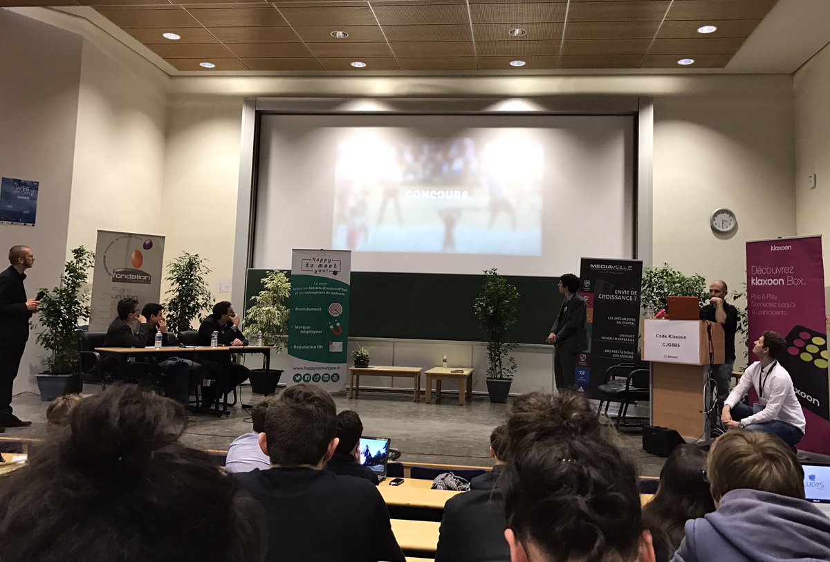 OrianeDoRosario's tweet image. @WebWeCan2 Start-up Contest : pitch de 5 jeunes start-up #WWC2 #MBADMB