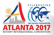 Join us for the Rotary International Convention in Atlanta, June 10-14, 2017. Register for a room here: riconvention.org.