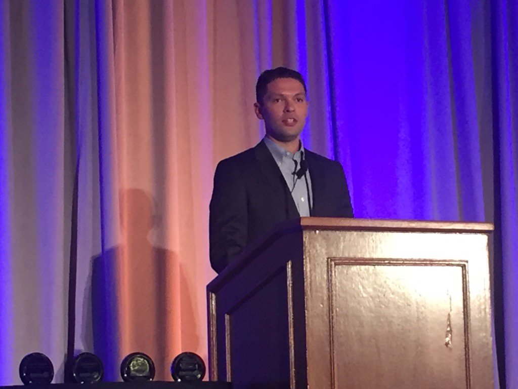 <a href="/CordesFdn/">Cordes Foundation</a> Portfolio Director @erictrack presents 2017 Cordes Innovation Awards <a href="/AshokaU/">.</a> Exchange in Miami