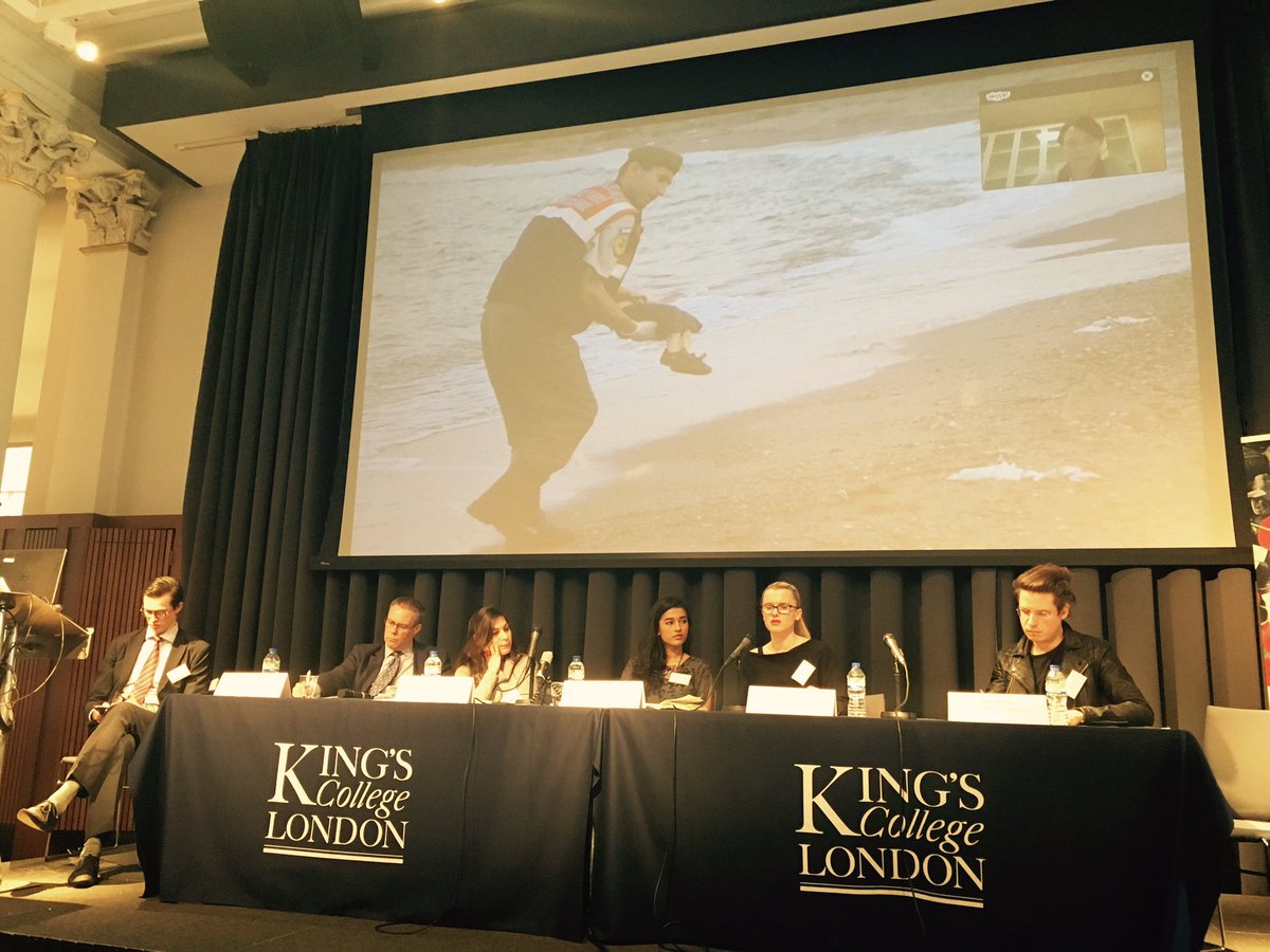 VParkinson's tweet photo. @KTP_news panellist at the #csdconference discussing the influence of #technology on contemporary media and human migration https://t.co/W6Qf58An5x