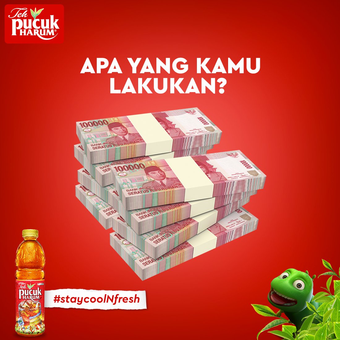 pucukharumid's tweet photo. Fren, kalau kamu punya uang 1 Milyar, kamu mau ngapain dan beli apa, Fren? Share jawabanmu di kolom komen ya! https://t.co/46GrUnafC5