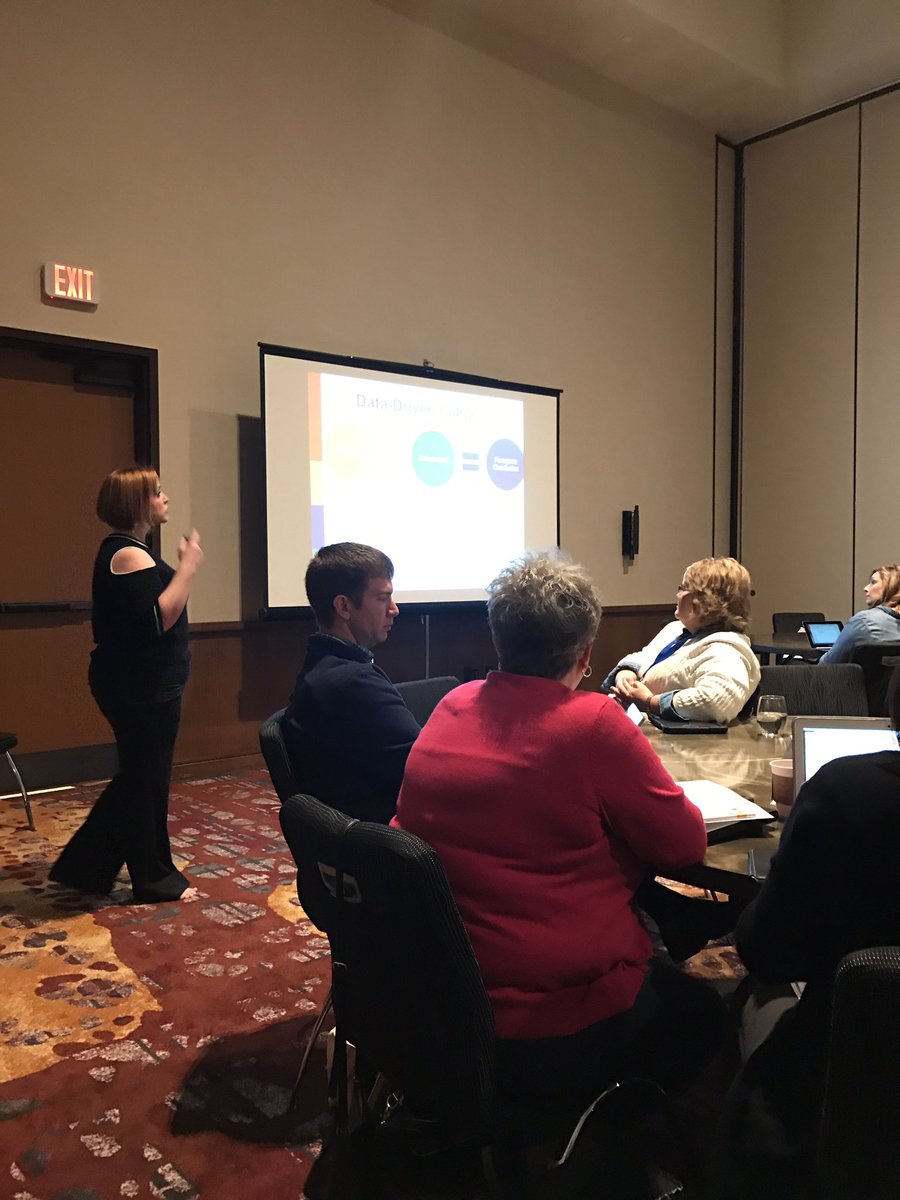 lctechhudson's tweet photo. @swsmallen presenting to a packed house at the #iReadyTN Blended Learning Symposium. Well Done! @LenoirCitySch @ChrisSmallen https://t.co/jtK5AGsC18