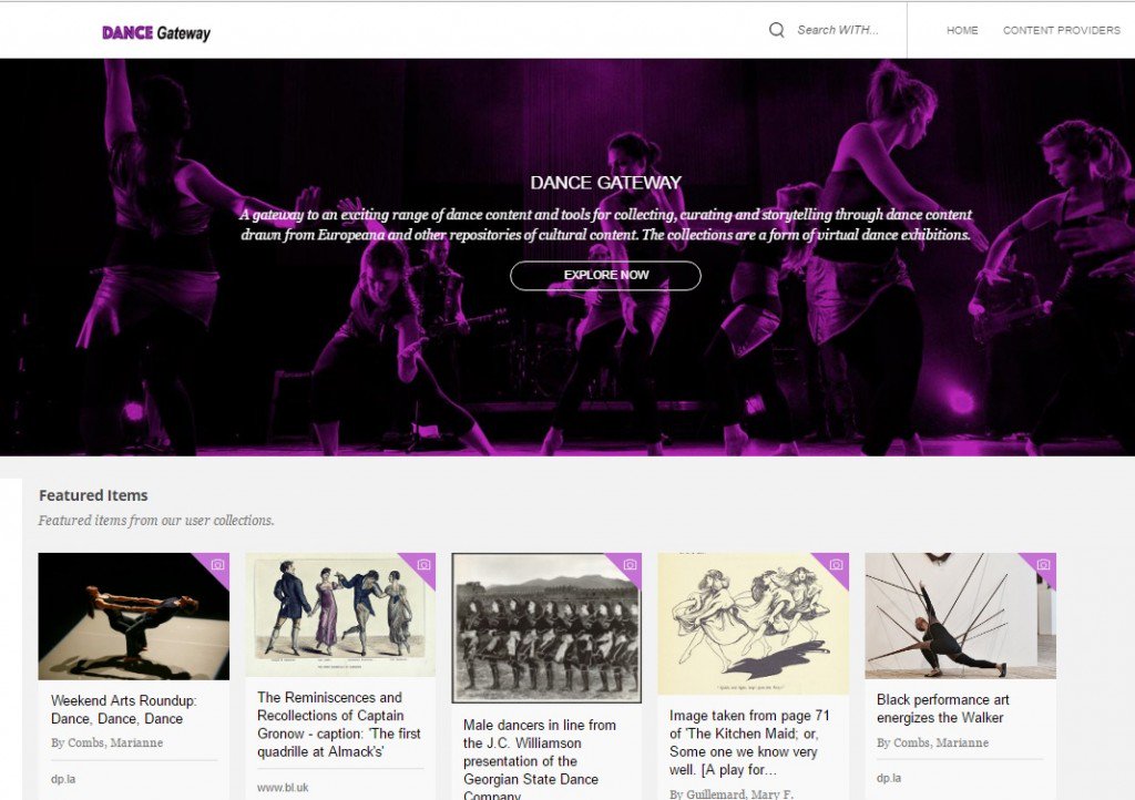 digitalMculture's tweet photo. Dance Gateway is now online! - https://t.co/Y13TK9IuaP @Europeanaspace #ESpaceDance @RosaSenCis https://t.co/I7q9KP8JFH