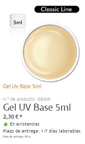 BluccStyle's tweet image. gel uv BASE de 5 ml por 2,50€, Pruébalo y no te quedes con las ganas!!