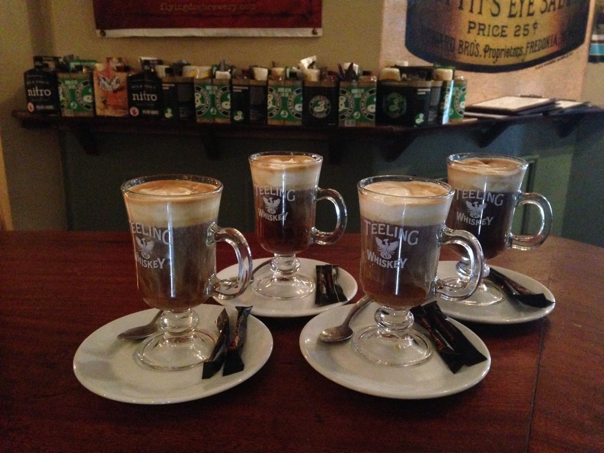 Today is a day for an Irish Coffee.

#BadgerAndDodo
#IrishCoffee
#RainyDay
#IndoorsNotOutdoors
#ThisIsThePlaceToBe
