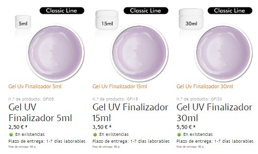 BluccStyle's tweet image. !!! GEL UV FINISH !!! bluccstyle.es puedes conseguir que tus uñas sean perfectas con nuestro gel UV de 5ml, 15ml y 30ml