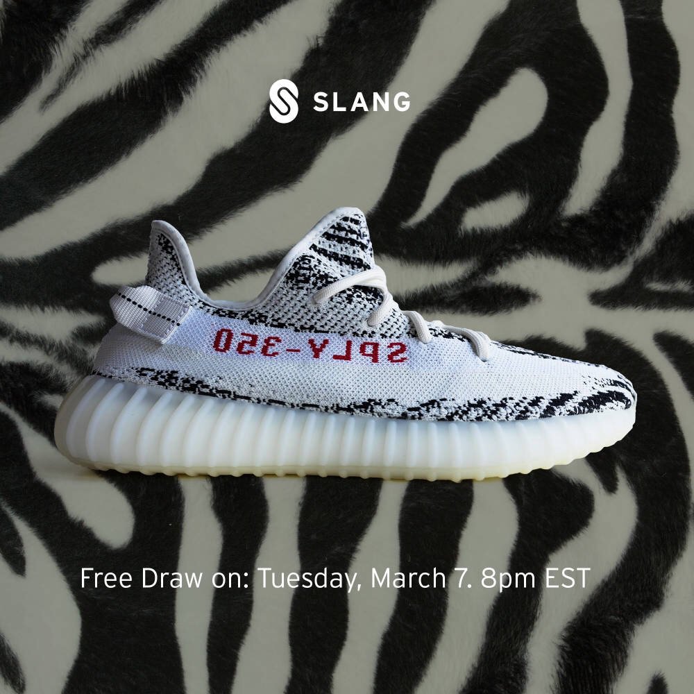 SneakerHeat03's tweet photo. Slang is dropping this "Yeezy Boost 350 V2" for $1 · https://t.co/MccyHErFYT https://t.co/Og59cHTDI7