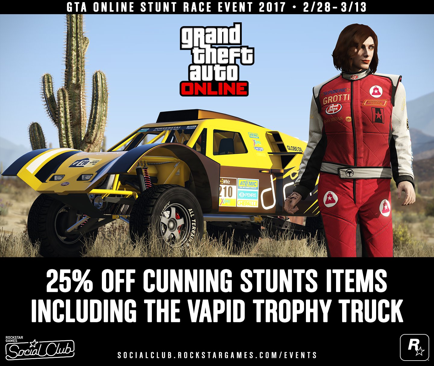 New Stunt Races and Vehicles Added to GTA Online: Cunning Stunts