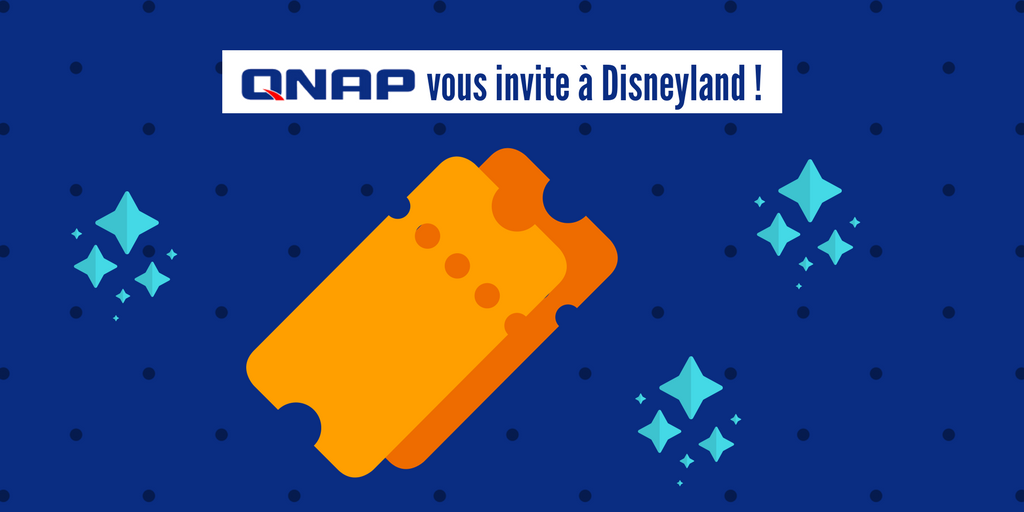 QNAP_fr's tweet photo. #Jeu: À l'occasion de notre présence au salon @IT_Partners, gagnez 2 places pour #DisneylandParis!
Pour jouer: RT ce tweet + follow @QNAP_fr https://t.co/yUdRXUOwRA