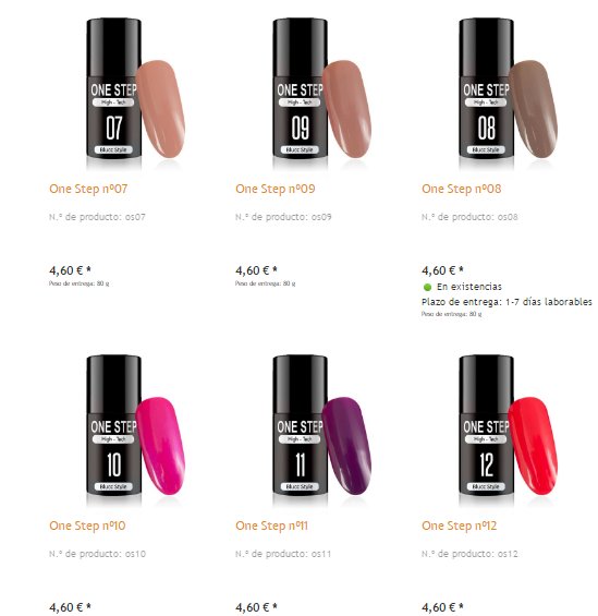 BluccStyle's tweet image. ¡Yo no se vosotros pero a mi me flipan estos esmaltes permanentes One Step!