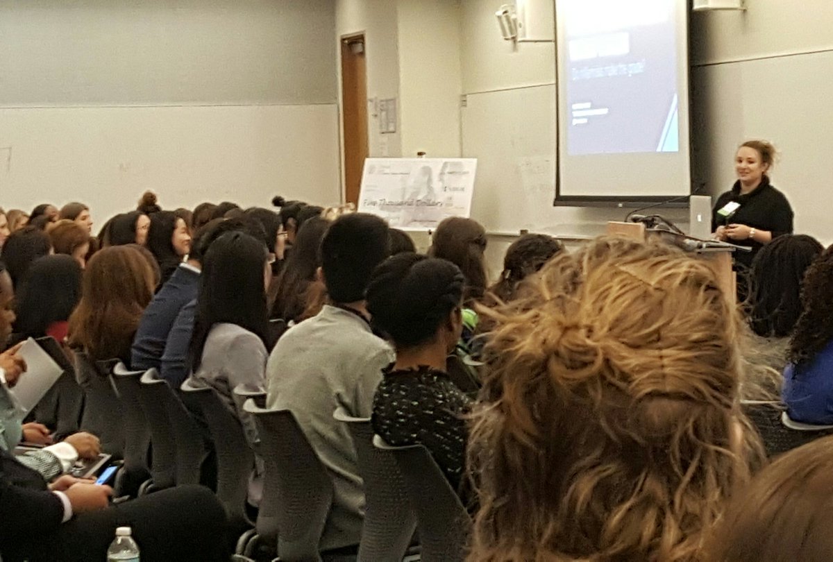 CornellMBA_CMC's tweet photo. And we're off! @microheather talks Millenials at the Johnson Women in Technology Conference #JWiT2017 #TechTogether #CornellSCJohnson https://t.co/OeHg4AHX4G