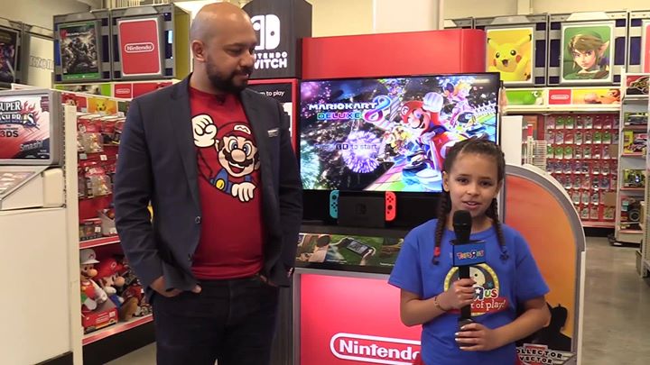 plush_station's tweet photo. Watch #PresidentofPlay Ariana check out the hot new #NintendoSwitch & ge ... #toys #stuffedanimals #teddybears https://t.co/kNCiDlPjyY