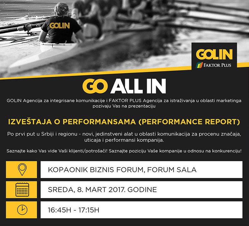 Vidimo se na Kopaonik Biznis Forum-u. #FaktorPlusResearch