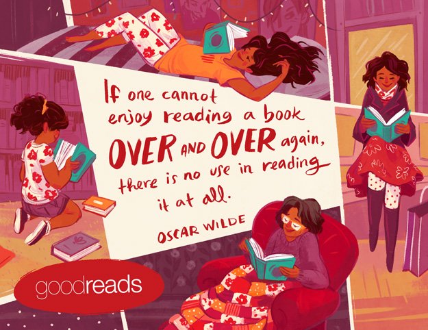 goodreads's tweet photo. Celebrating the Joy of Rereading a Favorite Book https://t.co/YAYoMozpeH https://t.co/ePBfnkZsZO