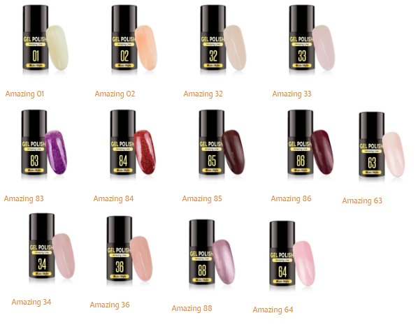 BluccStyle's tweet image. Estos son nuestros esmaltes en gel Amazing Line, no os encantan?