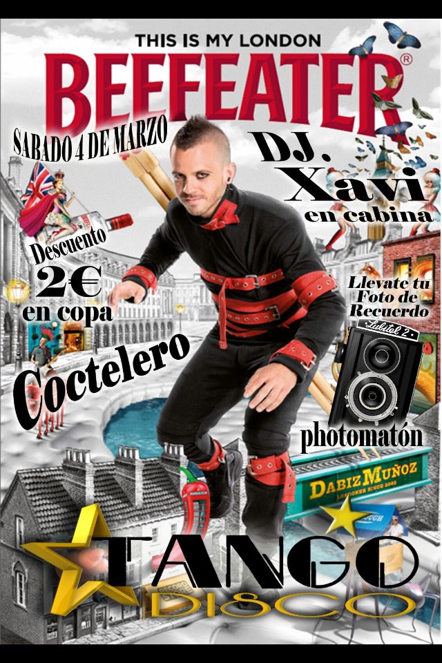 SÁBADO 4 DE MARZO... DISCO BAR TANGO... MOTA DEL CUERVO( CUENCA)...