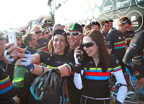 ClubPeloton's tweet photo. Press release: The biggest ever @LGIM #CycletoMIPIM gets ready to ride to Cannes! https://t.co/bM61xJ6idQ https://t.co/UtJHw5U04X