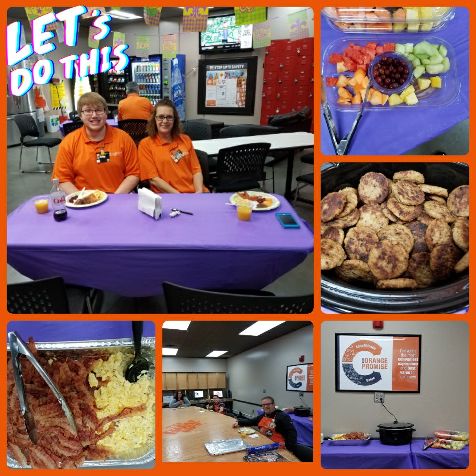 AmberBone17's tweet image. Cooking breakfast at #hd3903 for our associates to say Thanks For All You Do!!! #swbest #d262fury @jodievans262