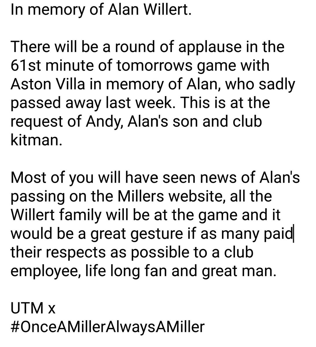 deanorufc1's tweet photo. Please RT. #UTM #rufc @AndyWillert https://t.co/aL5BEIBxCo