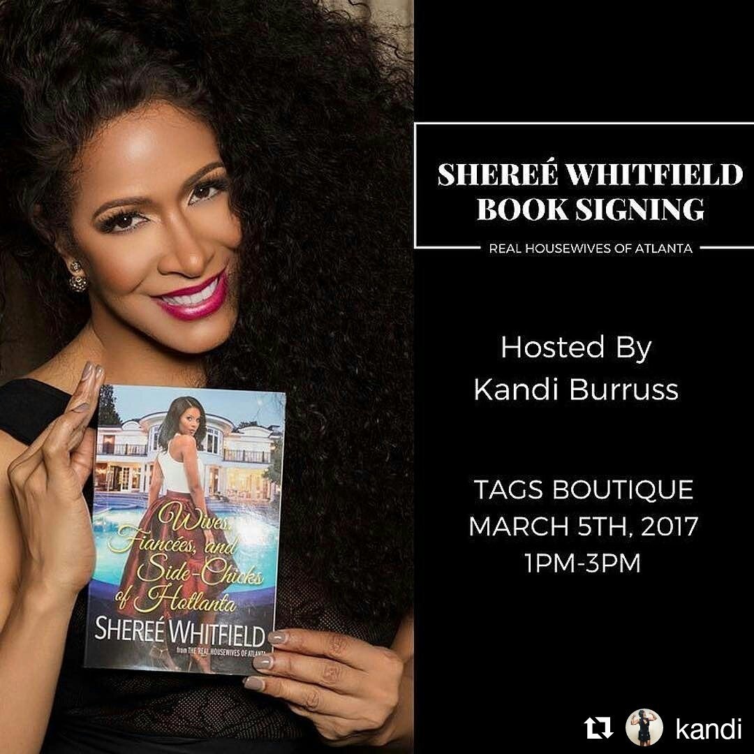 IamSheree's tweet photo. Sunday! Come shop, meet, and greet! #RHOA #womensupportingwomen #Author #ShereeWhitfield #whogoncheckmeboo https://t.co/u2kG2rFjwr