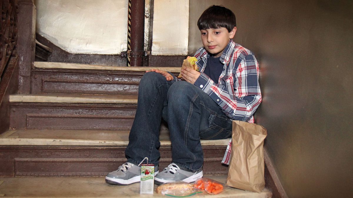 TheOnion's tweet photo. Best Part Of Gay 12-Year-Old’s Day Half Hour Spent Eating Lunch Alone On Staircase https://t.co/jI2edEpW3b https://t.co/wYZX7Armch