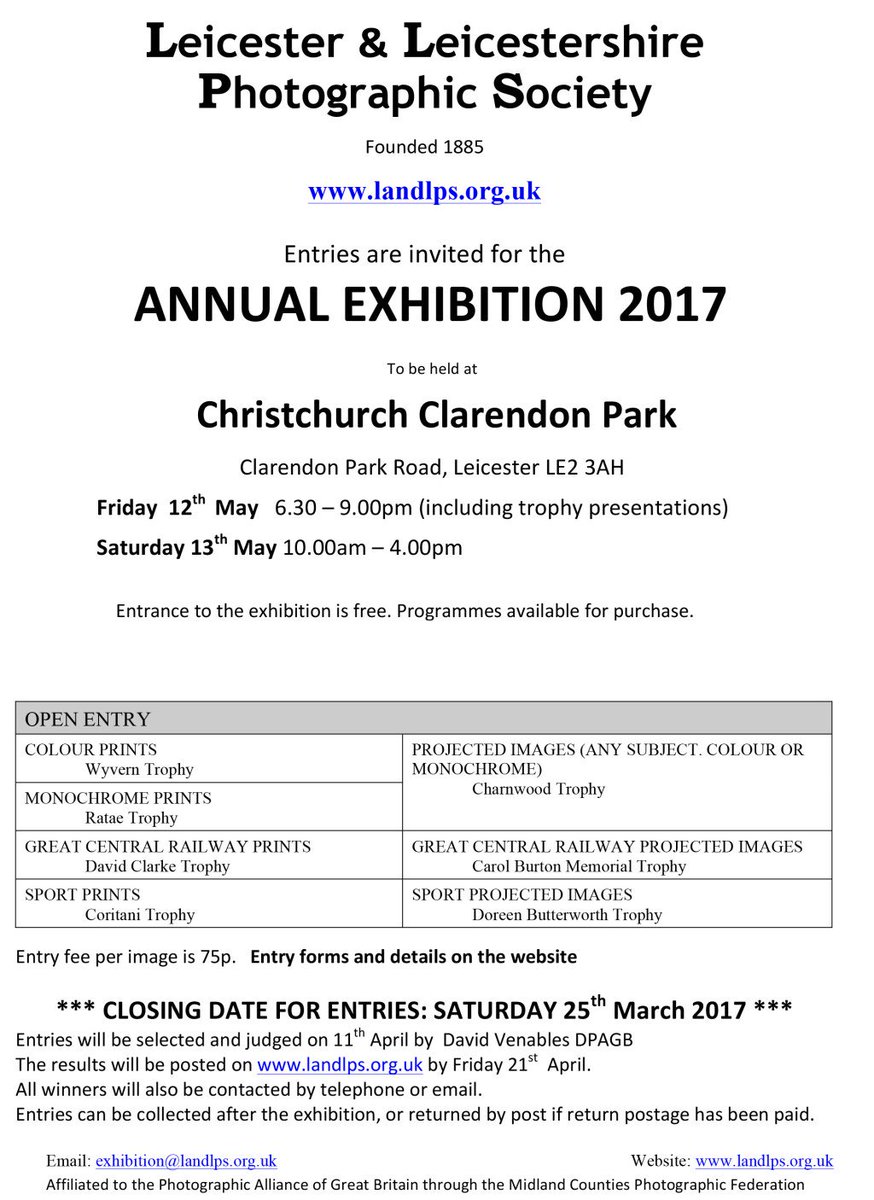 LeicPhotoGall's tweet photo. Entries are invited for the ANNUAL EXHIBITION 2017 https://t.co/jXcRN0FLXF https://t.co/3RIjG9Ysjf
