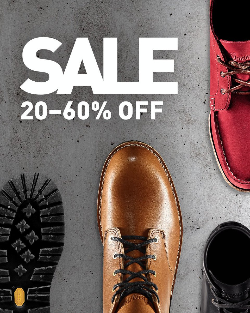 danner's tweet image. Today through Monday, take up to 60% off select boots - danner.com/men/sale.