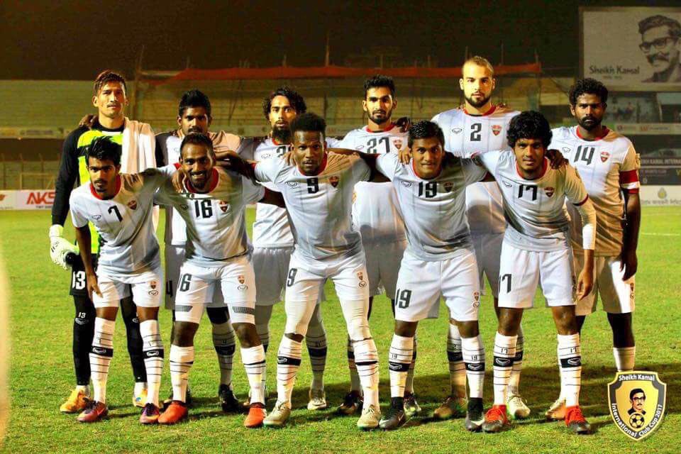 PoliceMv's tweet photo. Congratulations TC Sports Club for winning Sheikh Kamal International Club Cup 2017. @Tcneverdies @MaldivesFA https://t.co/oWk36TEME7