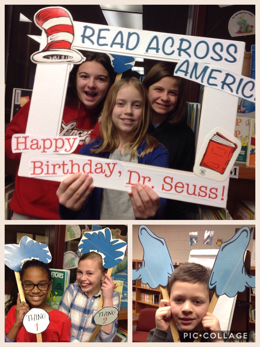 CES_library1's tweet image. Happy Birthday Dr. Seuss! @hempfield