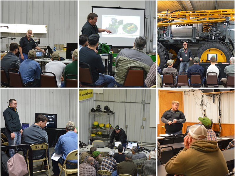 alliancetractr's tweet photo. We had a great turnout for our Winter Technology Expo this week! #precisionag #equipmentoptimization #johndeere #hagie https://t.co/a9XXFyabJm