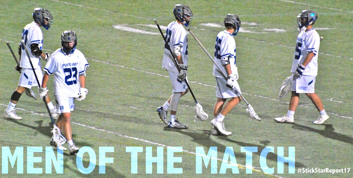 #StickStarReport17 Game Recap: Plano West defeats Southlake. <a href="/PWLC_Lacrosse/">Plano West Lacrosse</a> Defense the #MenOfTheMatch  stickstarlacrosse.com/news_article/s…