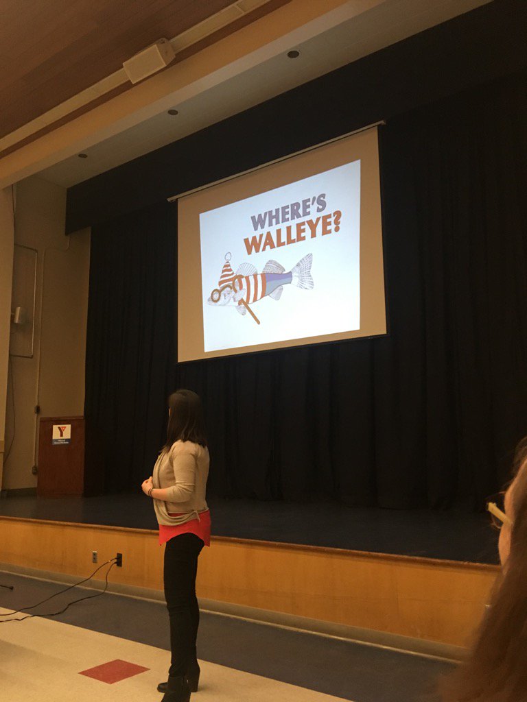 Lee_FG's tweet photo. Jill Brooks tells us, where's walleye in Hamilton Harbour @afs_oc_su @AFS_Students #Afsocagm2017 https://t.co/CEdoXaEy5S