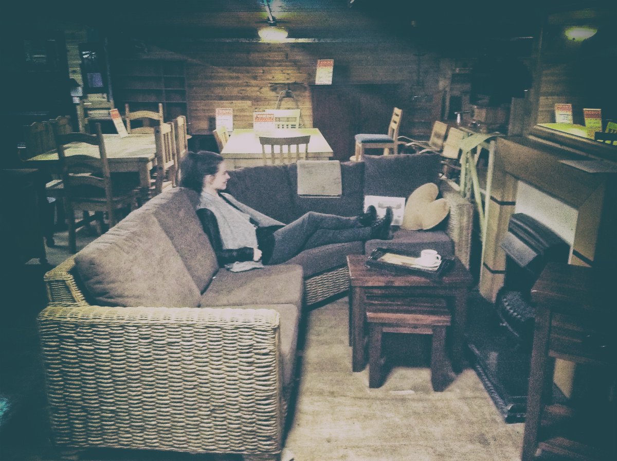 Come make yourself at home upstairs and check out our new furniture collection #Interior #Furniture #Sale