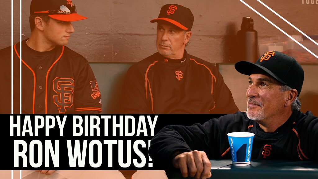 Happy Birthday, Ron Wotus!  