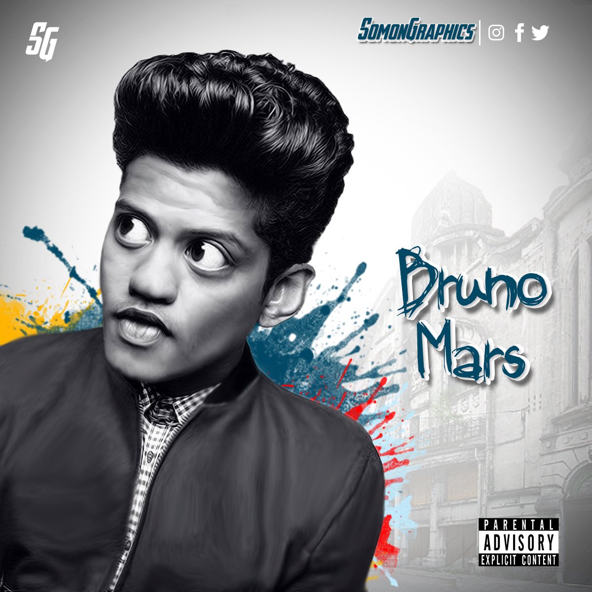 SomonGraphics's tweet photo. Caricatura Bruno Mars
Need Desing? / Necesitas un Diseño?
#creativesession #digitalart #art #illustrator #somon #design #graphics #brunomars https://t.co/AK9cUZPDGO