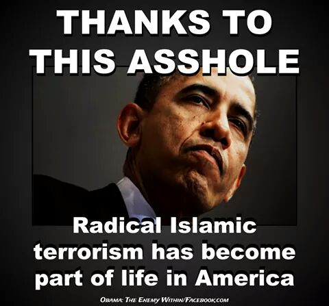 BrandonDavisUSA's tweet photo. Obama Radical Islamic Terrorist https://t.co/wnaQ9QUmXu