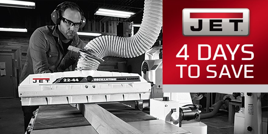 FastoolNow's tweet image. 🚨 Now through 3/6, take 10% off select @JET_Woodworking machines &amp;amp; accessories. 🚨 #JETWoodworking #woodworking

👉 bit.ly/JETWoodworking…