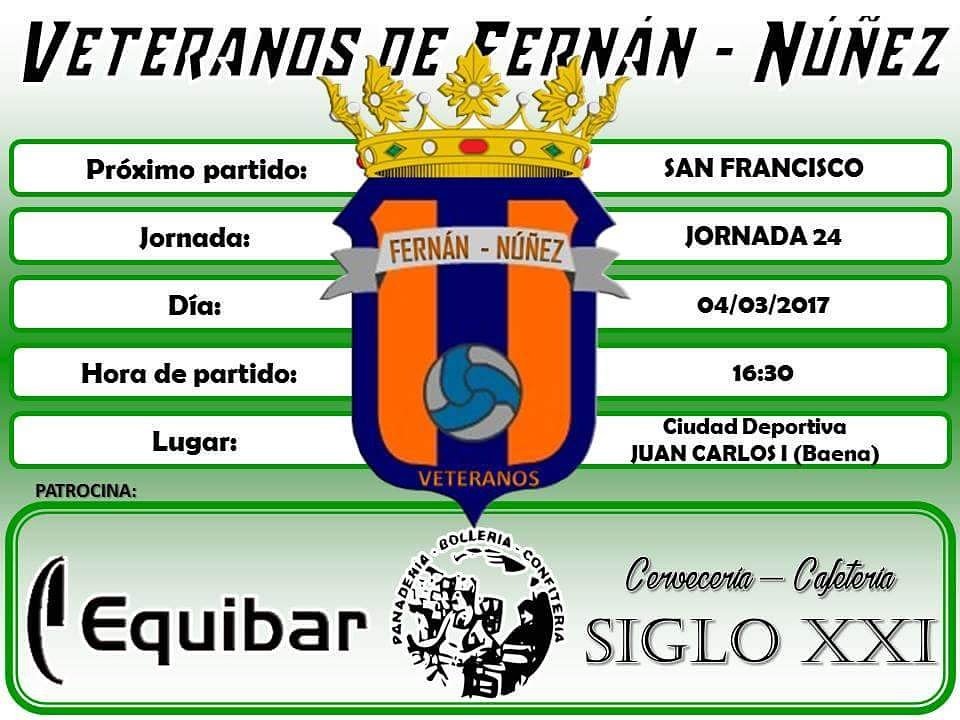 veteranosfn's tweet photo. Jornada 24
San Francisco Vs. Veteranos F.N.
#veteranosfn #vamoooos #equibar #panaderiarroyo #sigloxxi #repuestosroldan #partidoduro βπ https://t.co/in9B1DDUlH