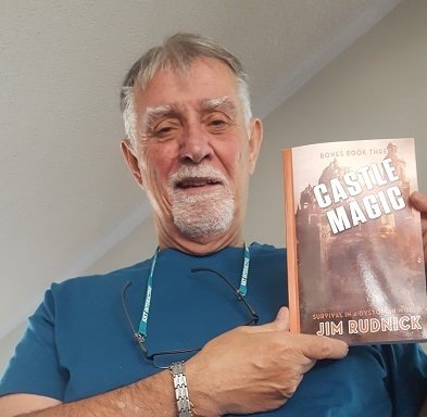 Best Selfies are Authors with their latest books! Castle Magic is launched and my readers love it! #sciFi #hamont